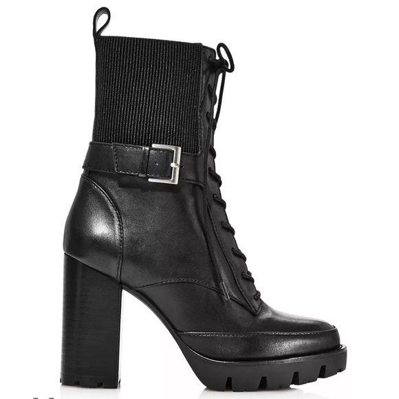 Charles David “Govern” platform combat boot - Picture 2 of 5